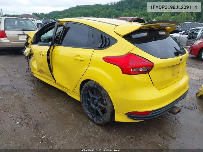 2018 Ford Focus St St VIN: 1FADP3L98JL209114 Lot: 42699017
