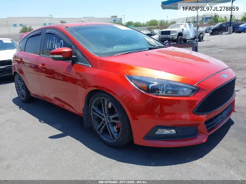 2018 Ford Focus St VIN: 1FADP3L97JL278859 Lot: 42703484