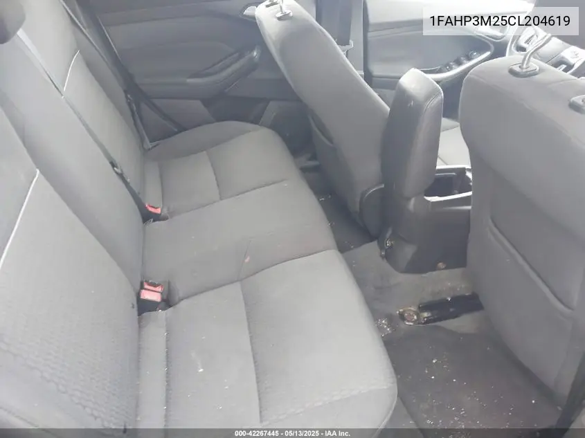 2012 Ford Focus Sel VIN: 1FAHP3M25CL204619 Lot: 42267445