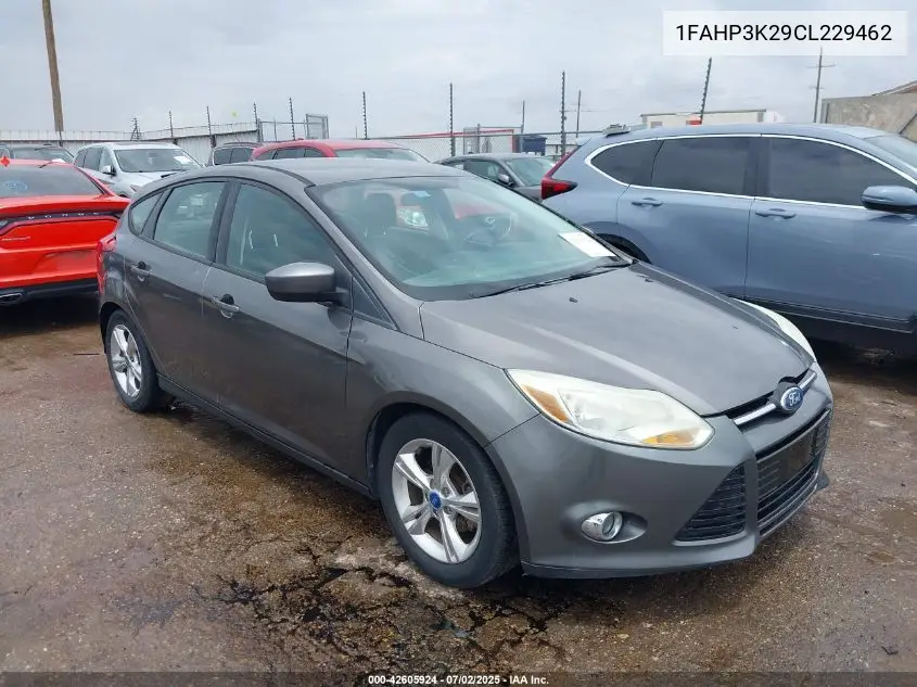 2012 Ford Focus Se VIN: 1FAHP3K29CL229462 Lot: 42605924