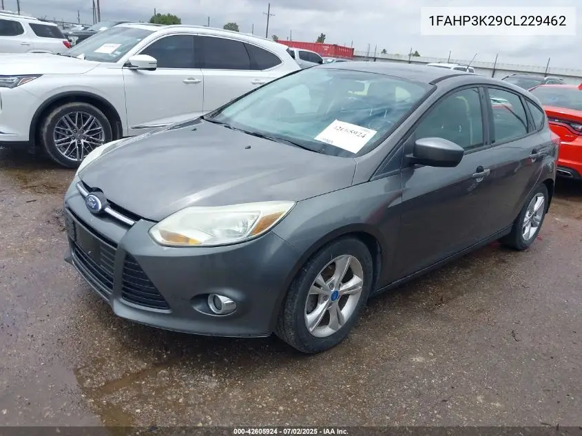 2012 Ford Focus Se VIN: 1FAHP3K29CL229462 Lot: 42605924