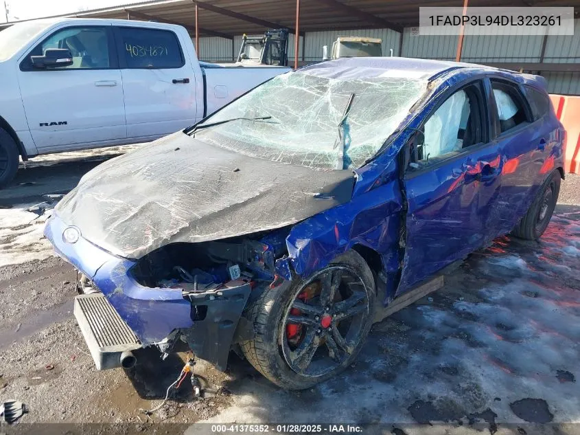 2013 Ford Focus St VIN: 1FADP3L94DL323261 Lot: 41375352