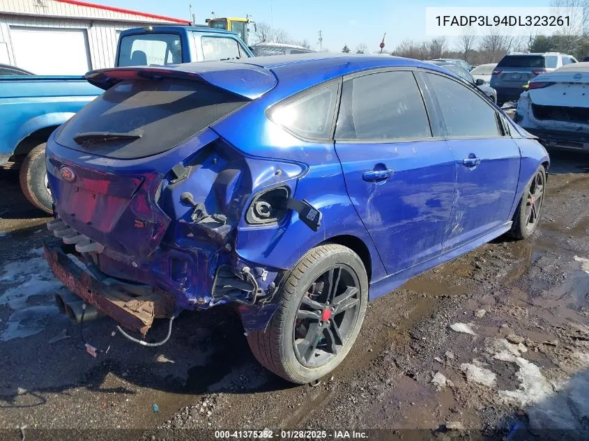 2013 Ford Focus St VIN: 1FADP3L94DL323261 Lot: 41375352
