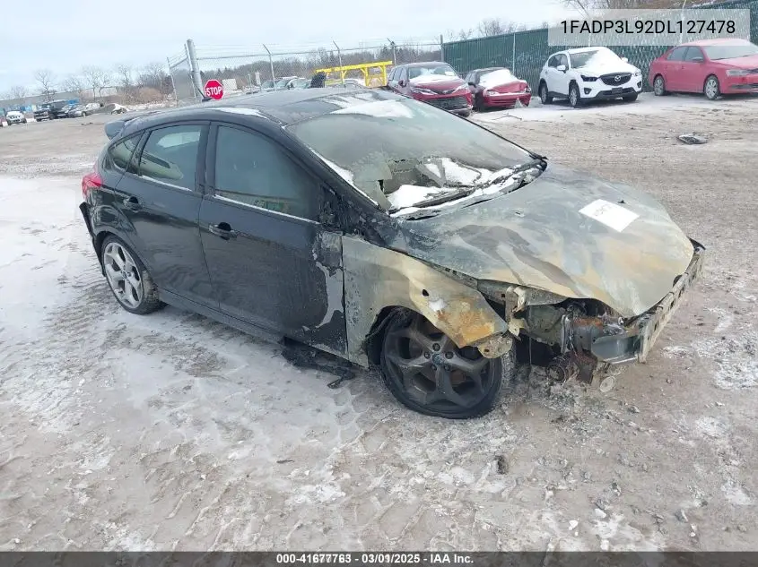 2013 Ford Focus St VIN: 1FADP3L92DL127478 Lot: 41677763
