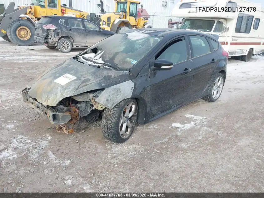 2013 Ford Focus St VIN: 1FADP3L92DL127478 Lot: 41677763