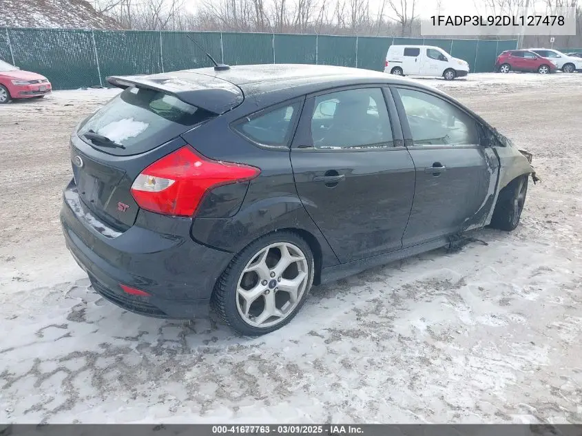2013 Ford Focus St VIN: 1FADP3L92DL127478 Lot: 41677763