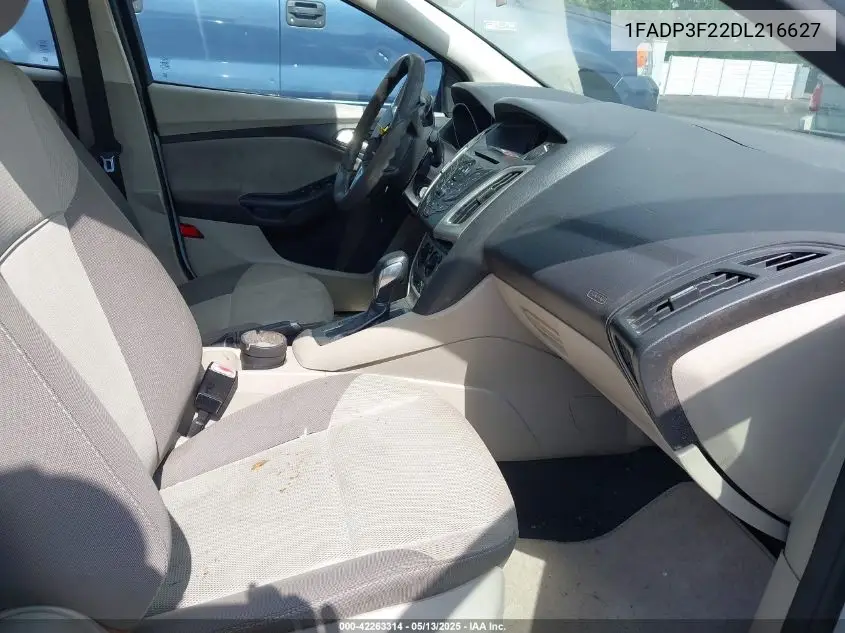 2013 Ford Focus Se VIN: 1FADP3F22DL216627 Lot: 42263314