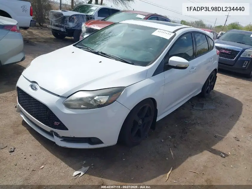 2013 Ford Focus St VIN: 1FADP3L98DL234440 Lot: 42357115