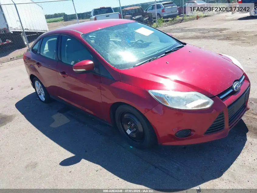 2013 Ford Focus Se VIN: 1FADP3F2XDL373242 Lot: 42634346
