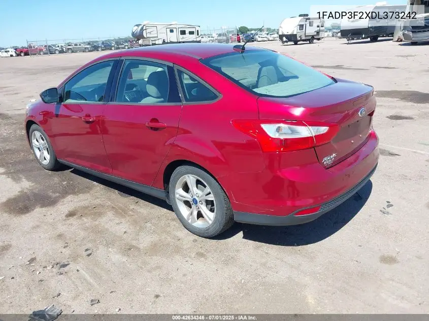 2013 Ford Focus Se VIN: 1FADP3F2XDL373242 Lot: 42634346