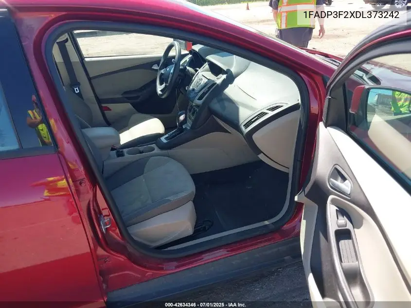 2013 Ford Focus Se VIN: 1FADP3F2XDL373242 Lot: 42634346