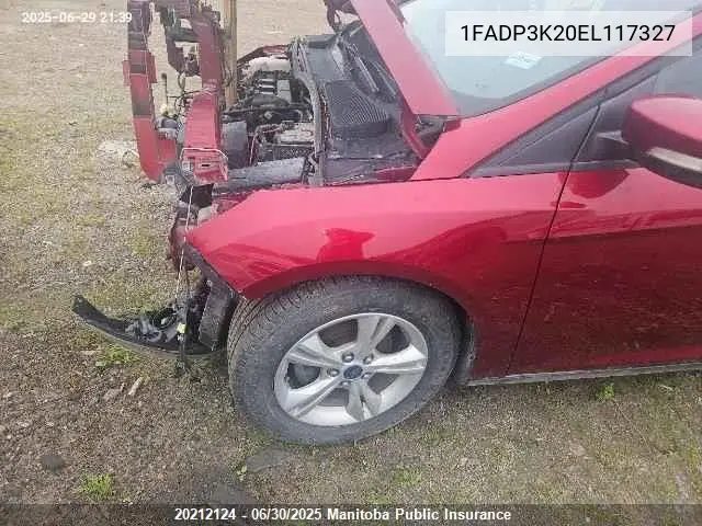 1FADP3K20EL117327 2014 Ford Focus Se