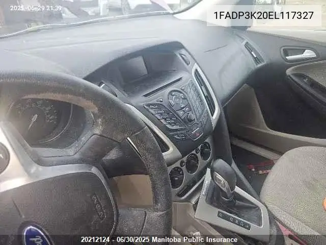 1FADP3K20EL117327 2014 Ford Focus Se