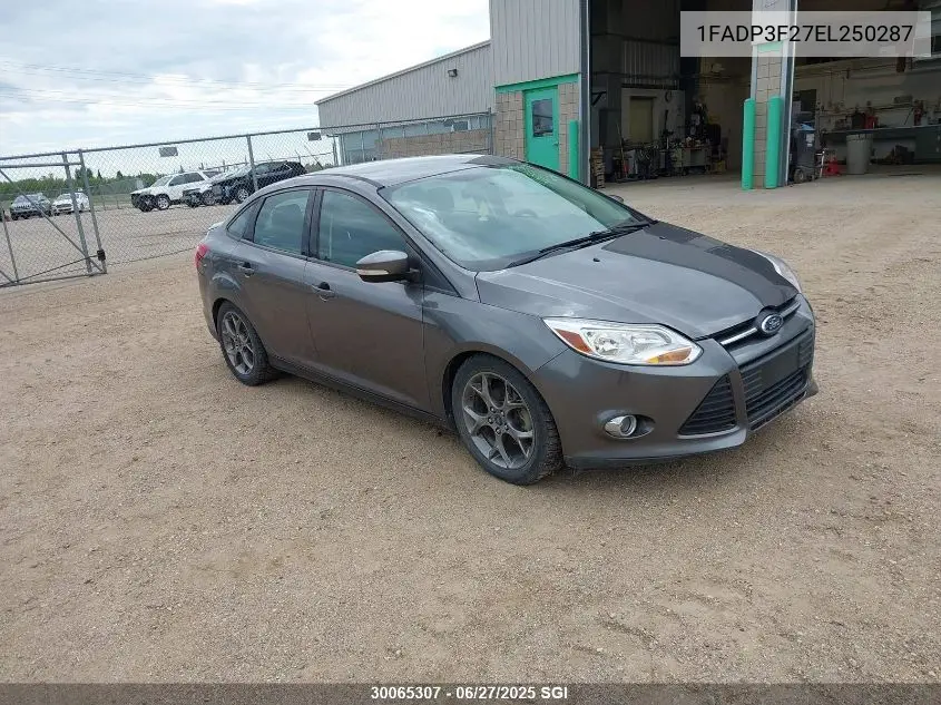 1FADP3F27EL250287 2014 Ford Focus Se