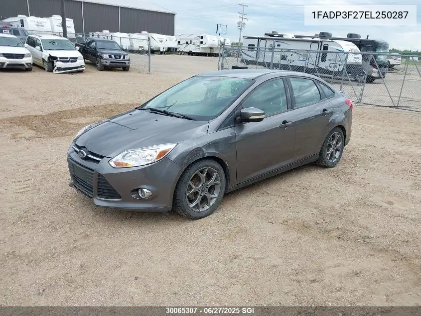 1FADP3F27EL250287 2014 Ford Focus Se