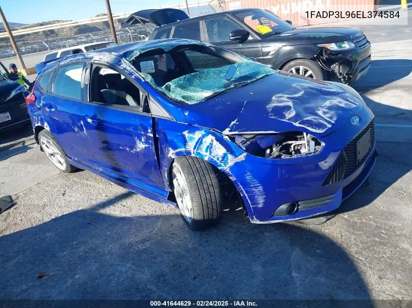 2014 Ford Focus St VIN: 1FADP3L96EL374584 Lot: 41644629