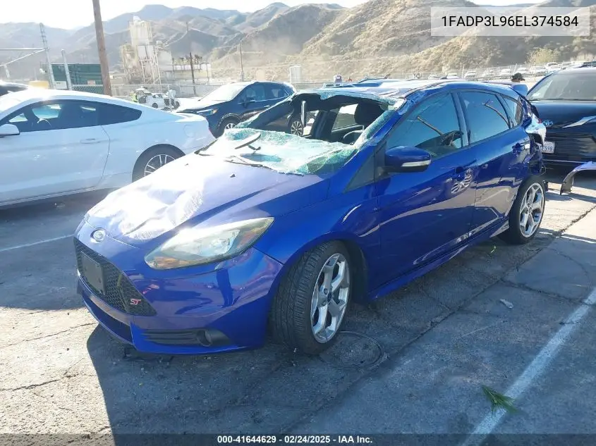 2014 Ford Focus St VIN: 1FADP3L96EL374584 Lot: 41644629