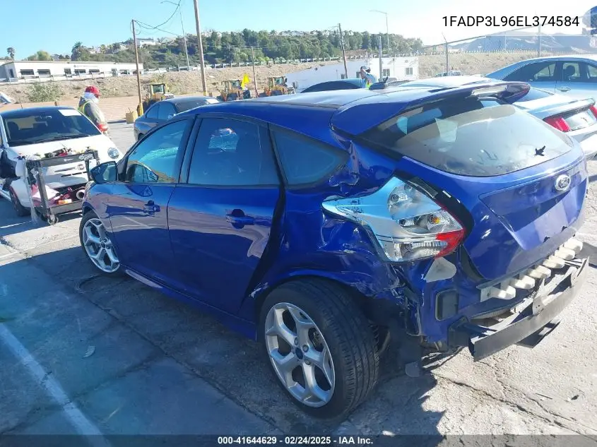 2014 Ford Focus St VIN: 1FADP3L96EL374584 Lot: 41644629