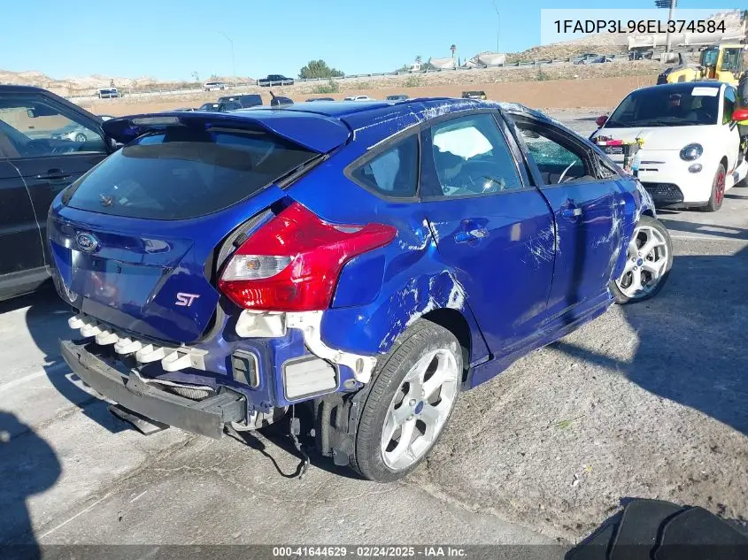 2014 Ford Focus St VIN: 1FADP3L96EL374584 Lot: 41644629