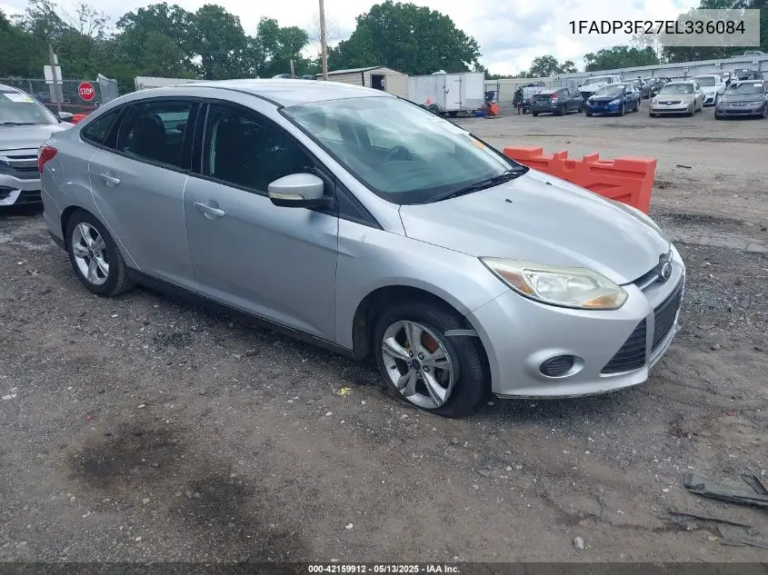 2014 Ford Focus Se VIN: 1FADP3F27EL336084 Lot: 42159912