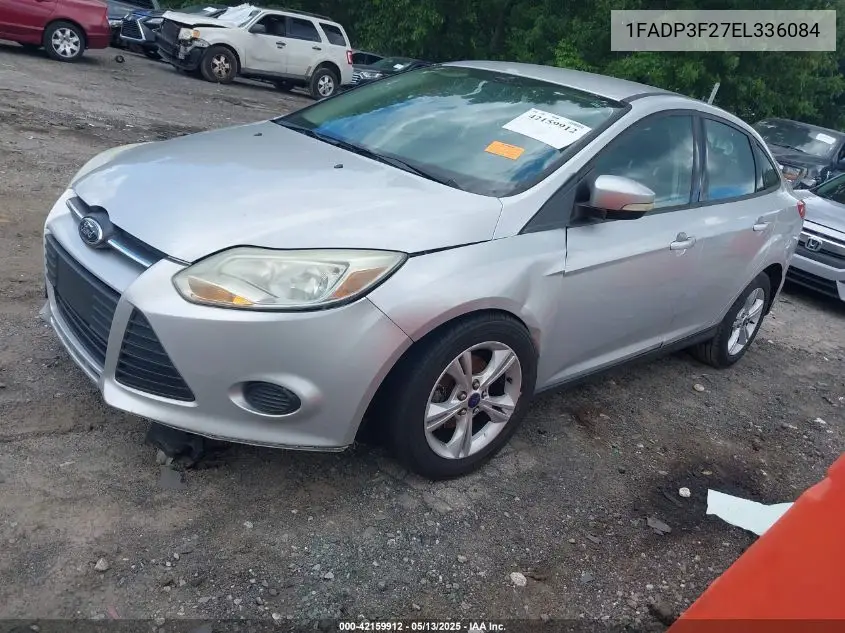 2014 Ford Focus Se VIN: 1FADP3F27EL336084 Lot: 42159912