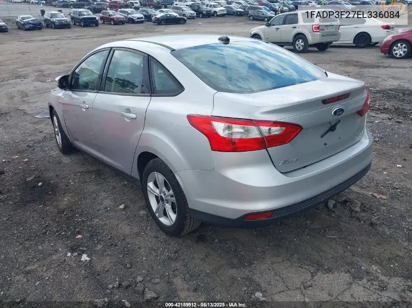 2014 Ford Focus Se VIN: 1FADP3F27EL336084 Lot: 42159912
