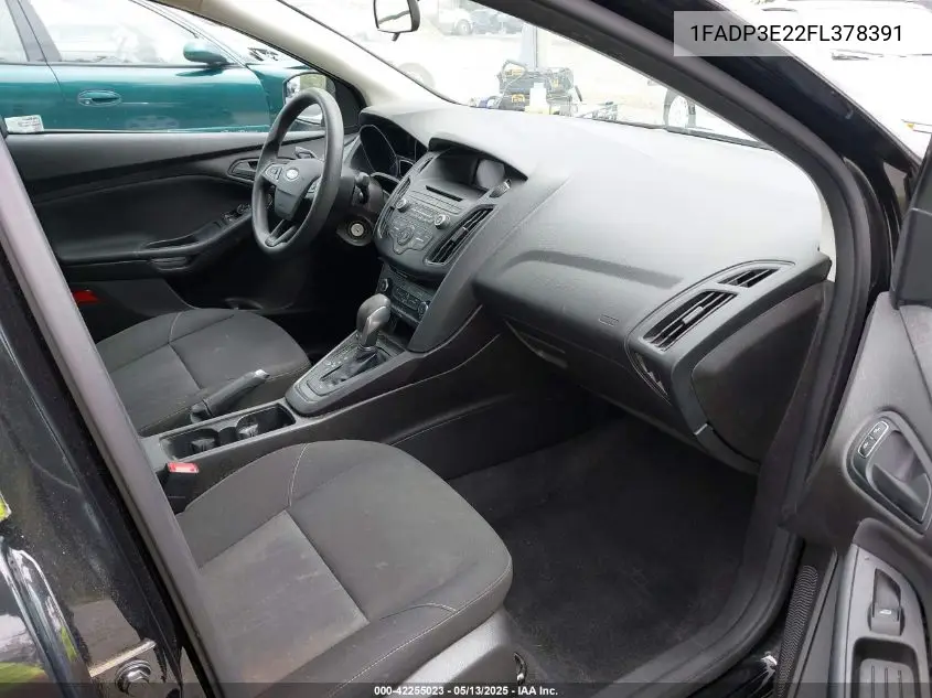 2015 Ford Focus S VIN: 1FADP3E22FL378391 Lot: 42255023
