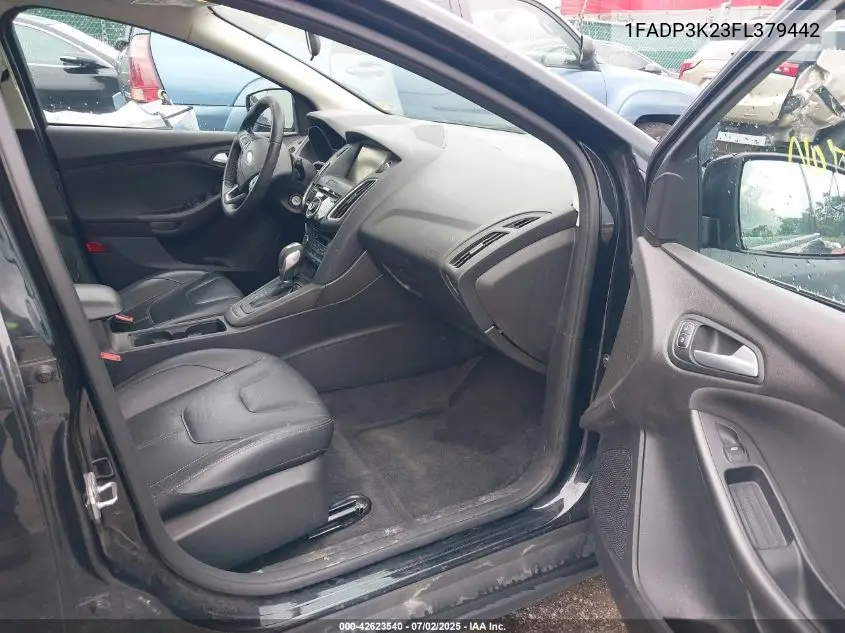 2015 Ford Focus Se VIN: 1FADP3K23FL379442 Lot: 42623540