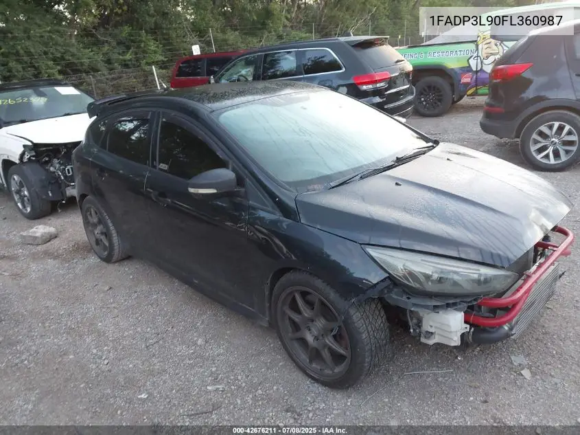 2015 Ford Focus St VIN: 1FADP3L90FL360987 Lot: 42676211