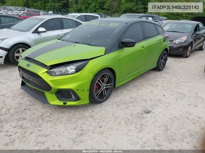 2016 Ford Focus St VIN: 1FADP3L94GL225142 Lot: 42337618
