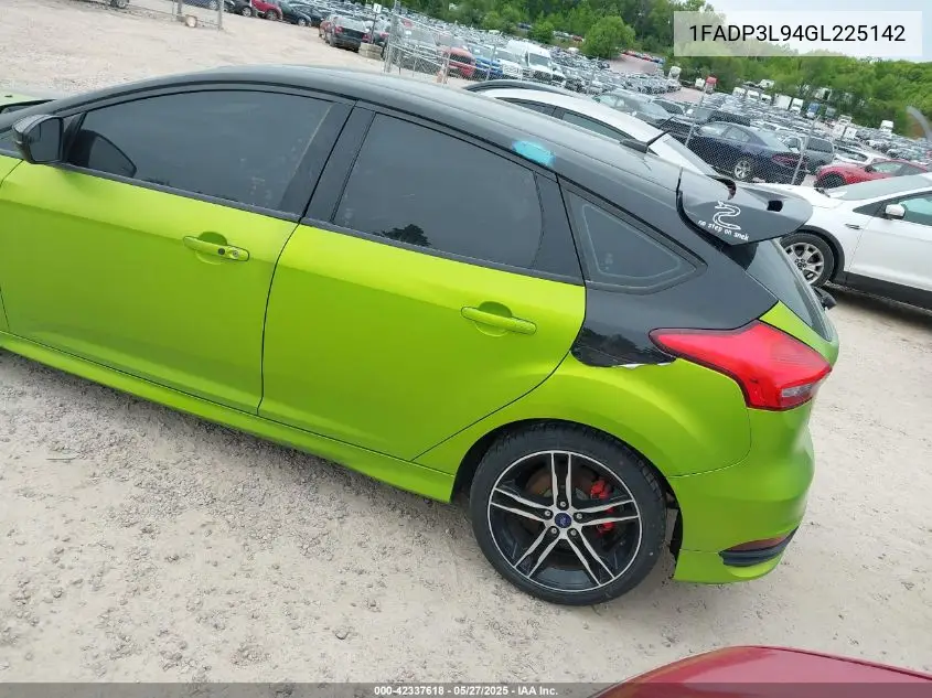2016 Ford Focus St VIN: 1FADP3L94GL225142 Lot: 42337618