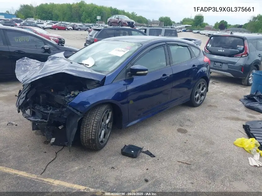2016 Ford Focus St VIN: 1FADP3L9XGL375661 Lot: 42365198