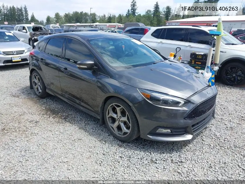 2016 Ford Focus St VIN: 1FADP3L91GL406263 Lot: 42489797