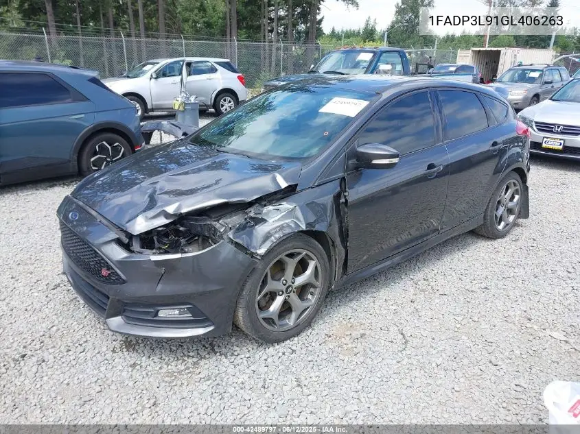 2016 Ford Focus St VIN: 1FADP3L91GL406263 Lot: 42489797