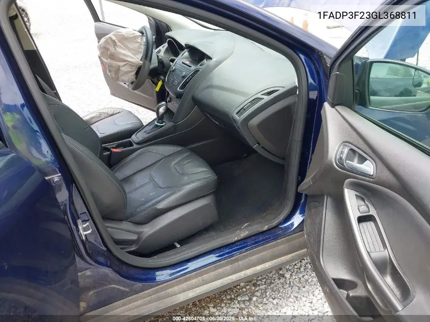 2016 Ford Focus Se VIN: 1FADP3F23GL368811 Lot: 42604705