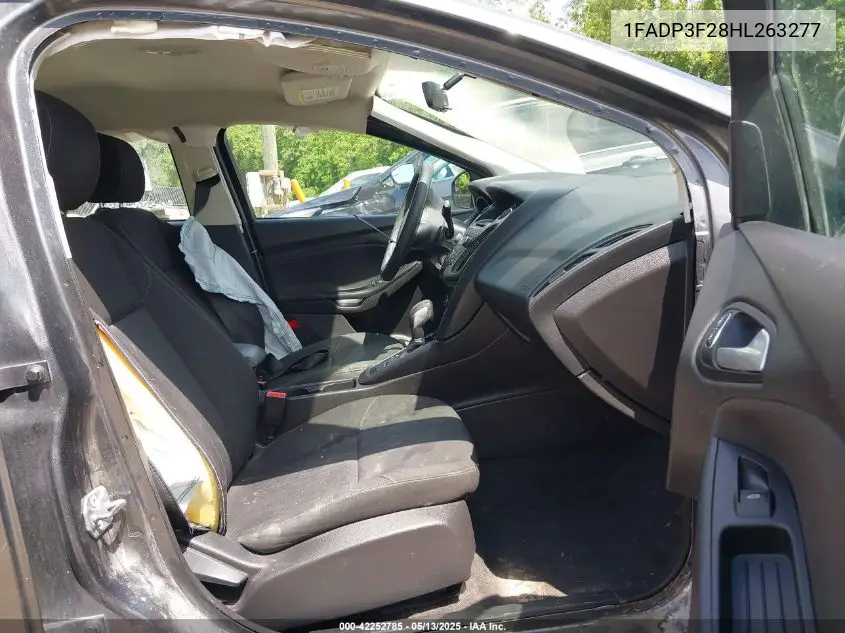 2017 Ford Focus Se VIN: 1FADP3F28HL263277 Lot: 42252785