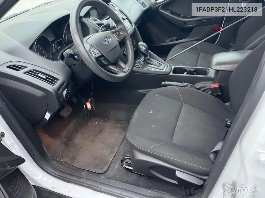 2017 Ford Focus Se VIN: 1FADP3F21HL223218 Lot: 42273348
