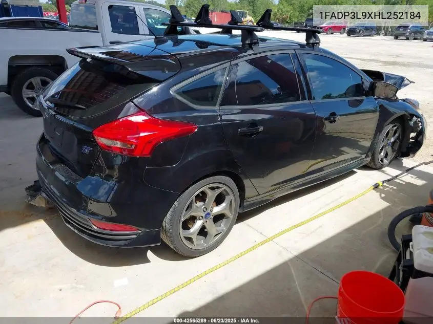 2017 Ford Focus St VIN: 1FADP3L9XHL252184 Lot: 42565289