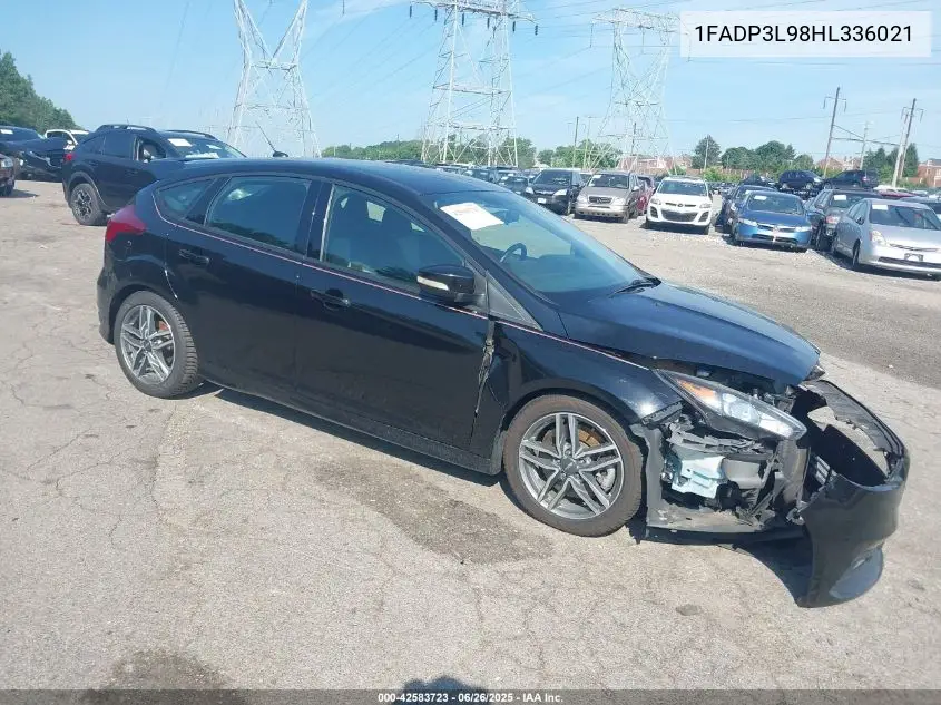 2017 Ford Focus St VIN: 1FADP3L98HL336021 Lot: 42583723