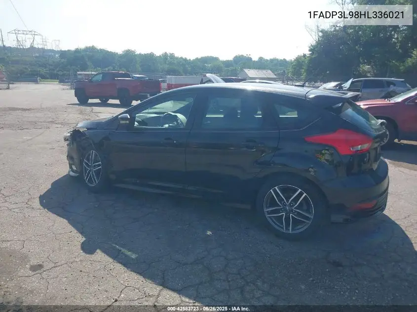 2017 Ford Focus St VIN: 1FADP3L98HL336021 Lot: 42583723