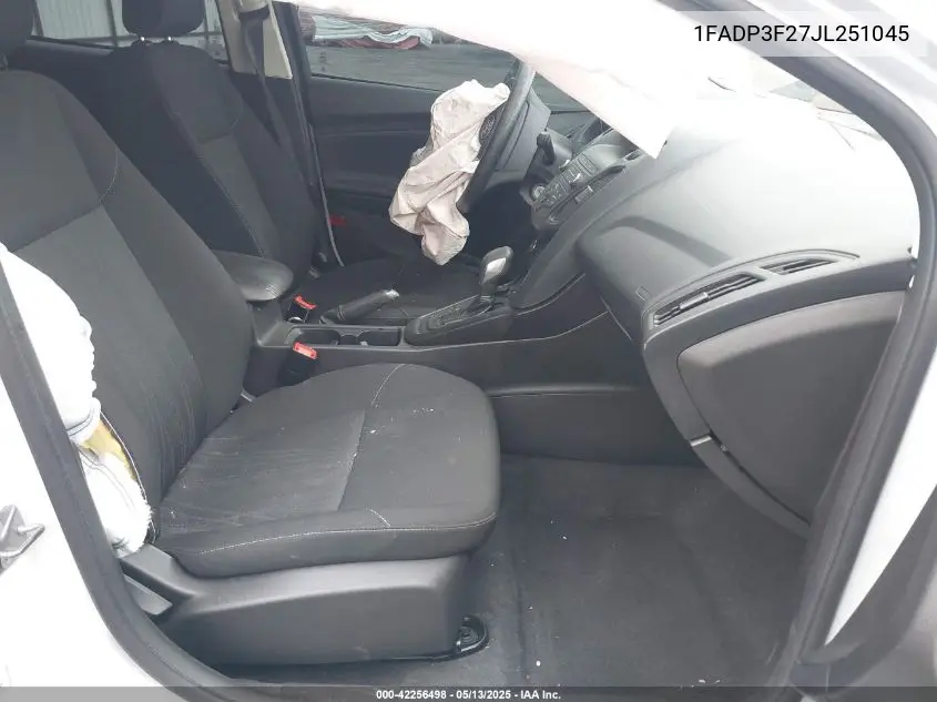 2018 Ford Focus Se VIN: 1FADP3F27JL251045 Lot: 42256498