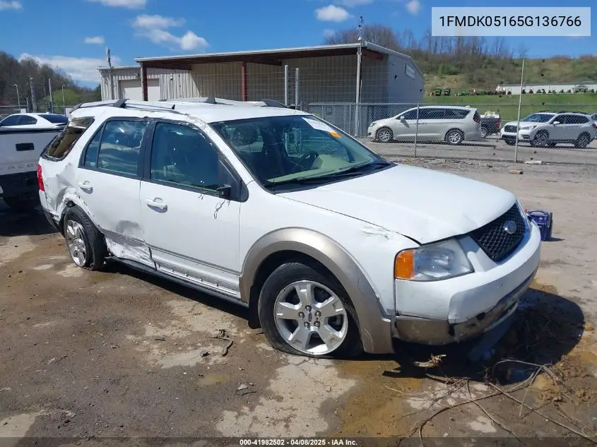 2005 Ford Freestyle Sel VIN: 1FMDK05165G136766 Lot: 41982502