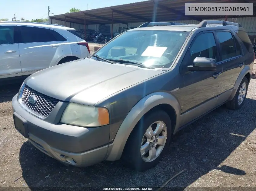 2005 Ford Freestyle Sel VIN: 1FMDK05175GA08961 Lot: 42231245