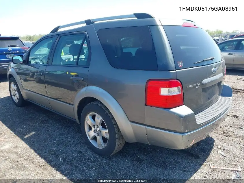 2005 Ford Freestyle Sel VIN: 1FMDK05175GA08961 Lot: 42231245