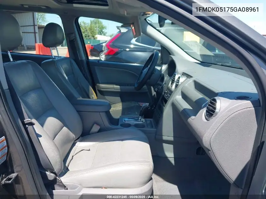 2005 Ford Freestyle Sel VIN: 1FMDK05175GA08961 Lot: 42231245