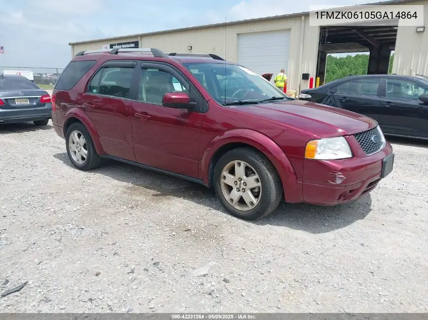 2005 Ford Freestyle Limited VIN: 1FMZK06105GA14864 Lot: 42231384