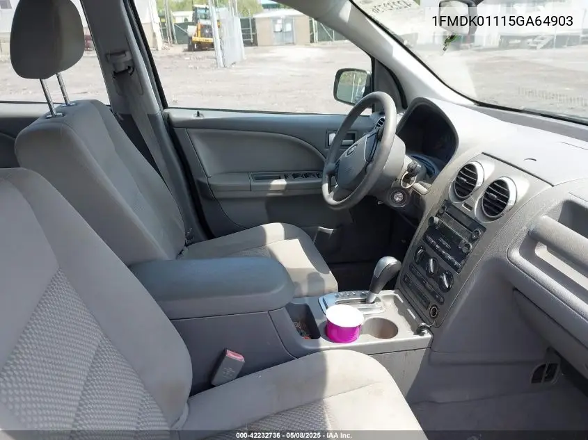 2005 Ford Freestyle Se VIN: 1FMDK01115GA64903 Lot: 42232736