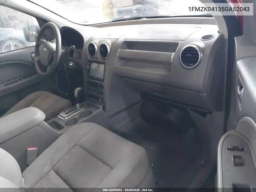 2005 Ford Freestyle Se VIN: 1FMZK04135GA52043 Lot: 42295592