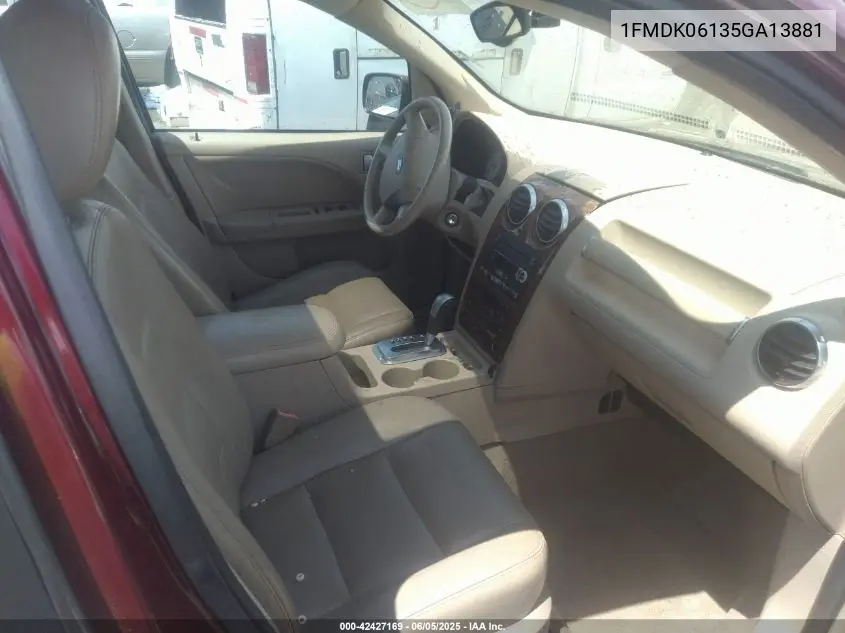 2005 Ford Freestyle Limited VIN: 1FMDK06135GA13881 Lot: 42427169