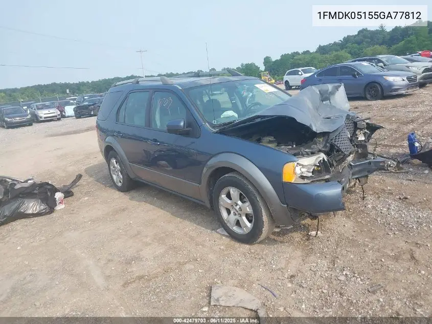 2005 Ford Freestyle Sel VIN: 1FMDK05155GA77812 Lot: 42479703